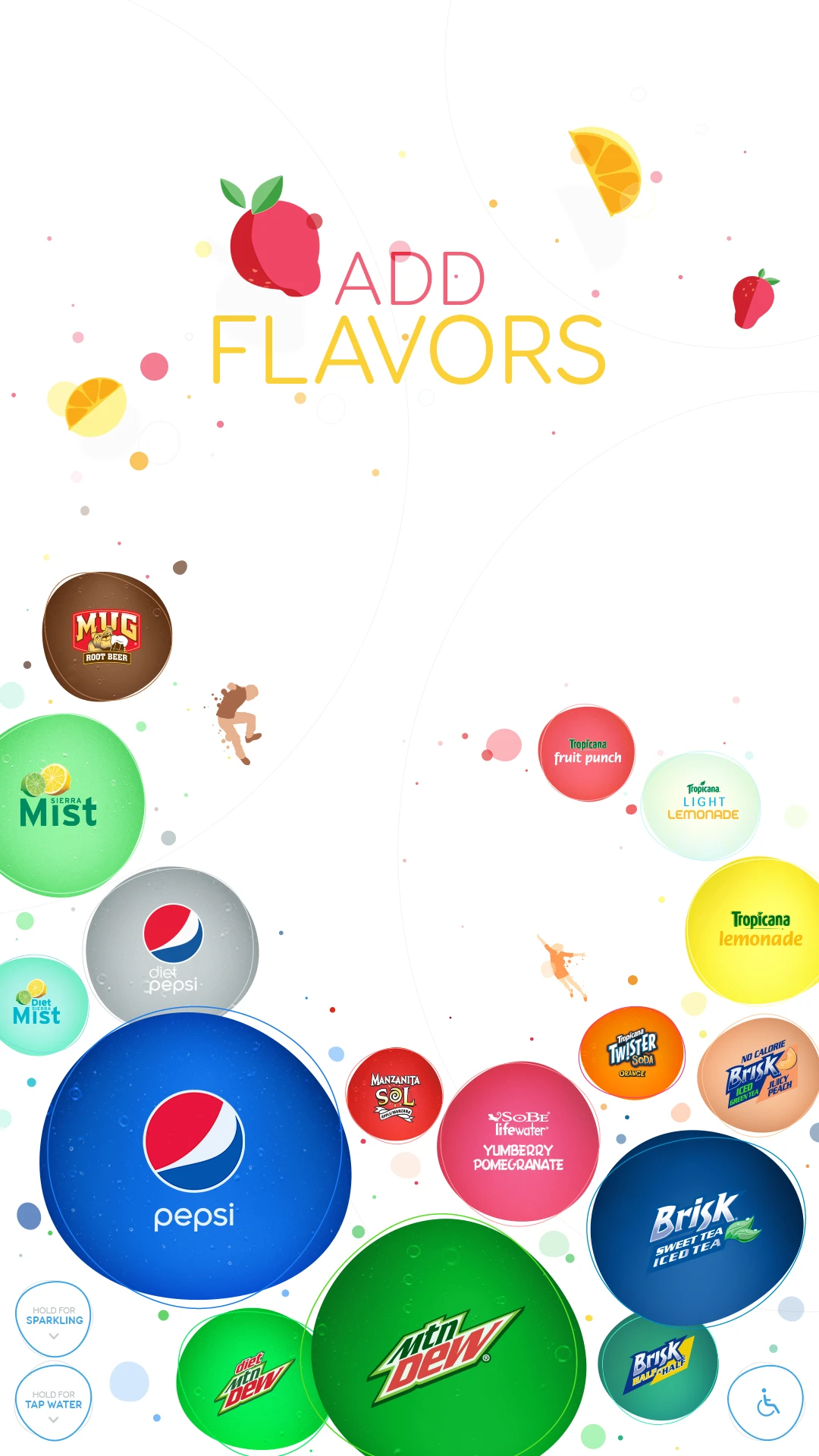 Main menu for the Spire 5.0 version.