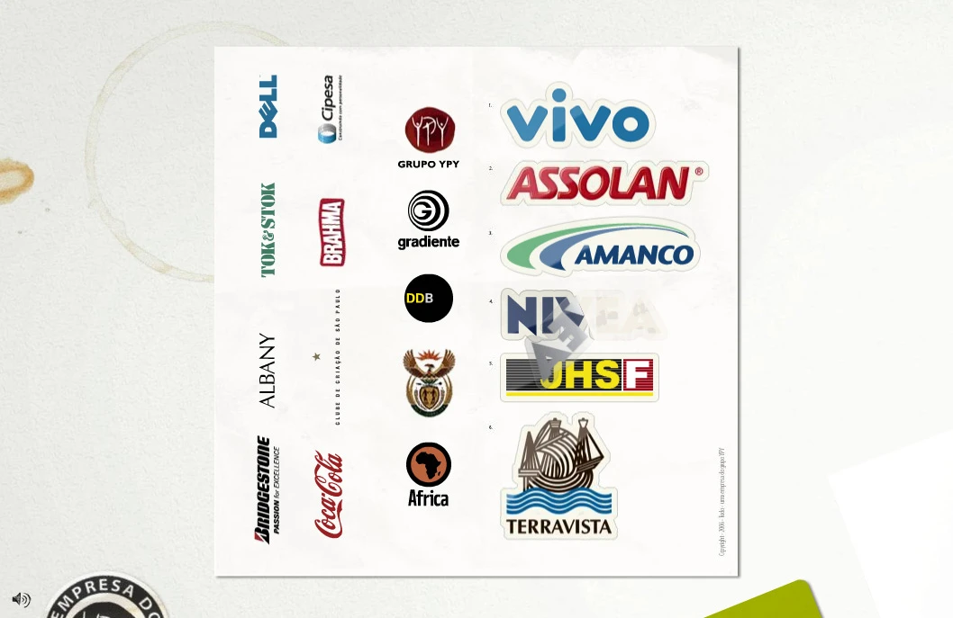 Client/case selection, sticker being pulled
