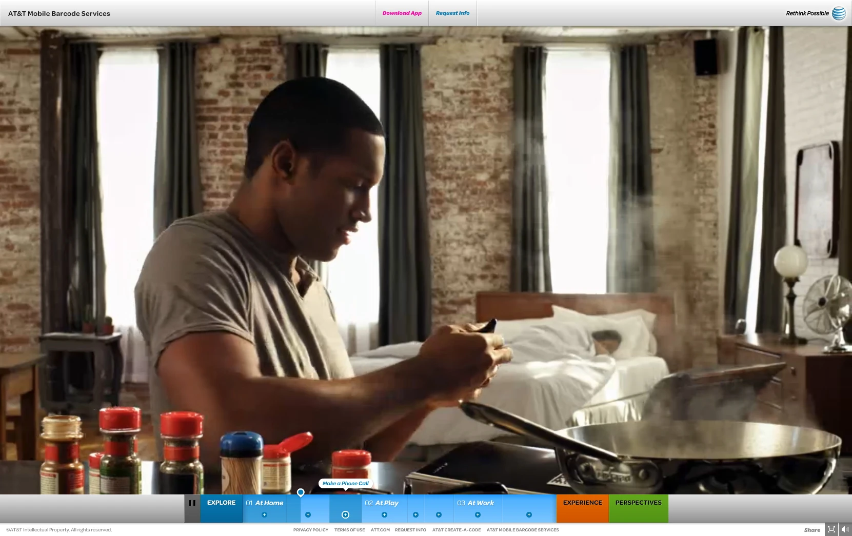 At a time before easy streaming or video seeking, users could jump to specific parts of the video by clicking on each video segment