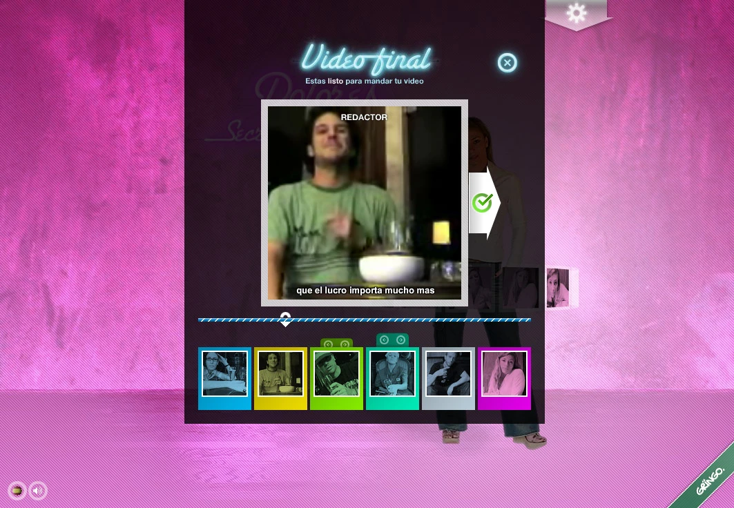 Sorting and previewing the final video