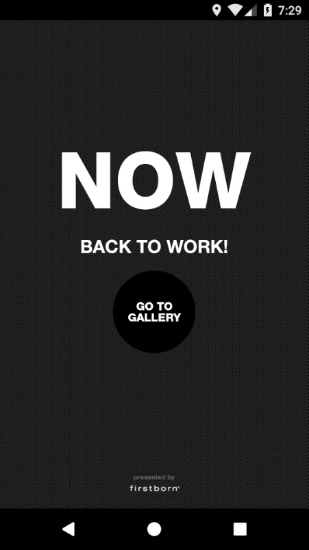 After self-destruction, the app is locked forever