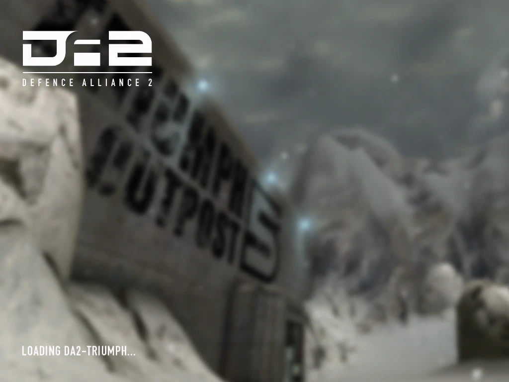 The simple loading screen. A statement, at the time.