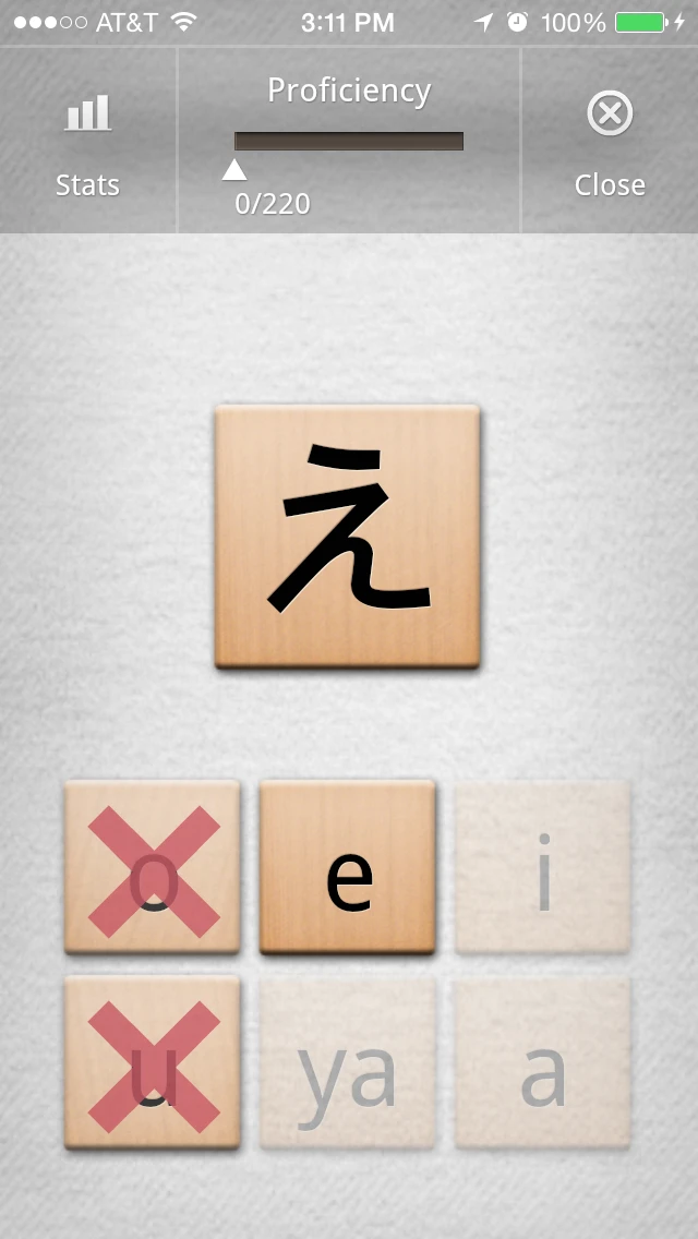 A game being played in learning mode.