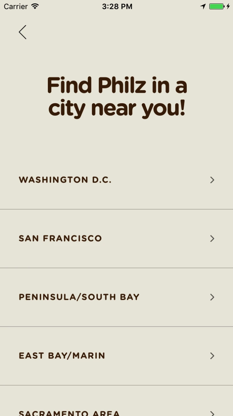 List of store cities