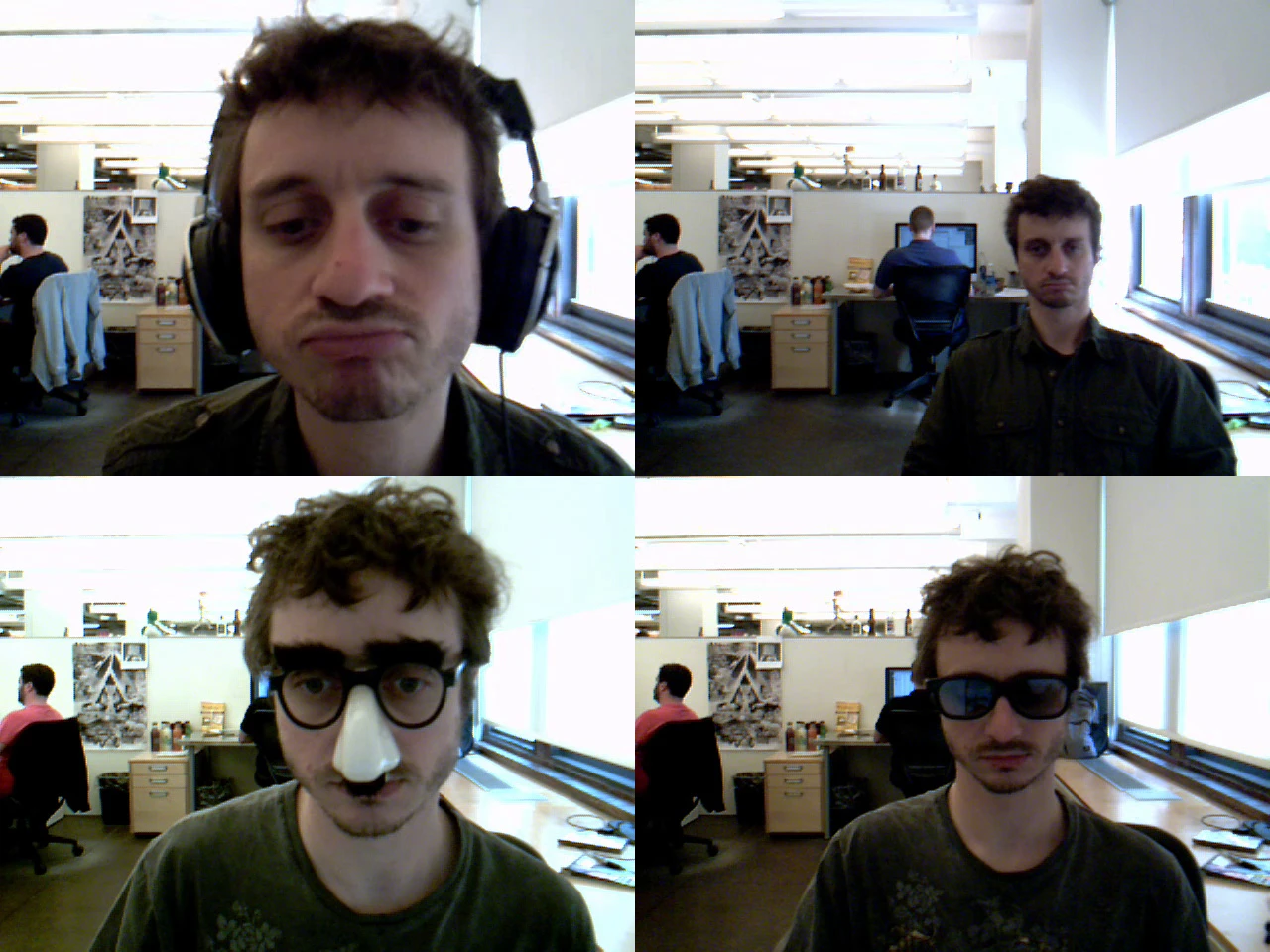 Testing with different scales and... face types