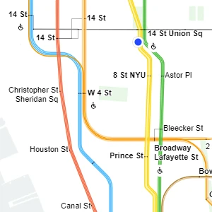 MTA Map
